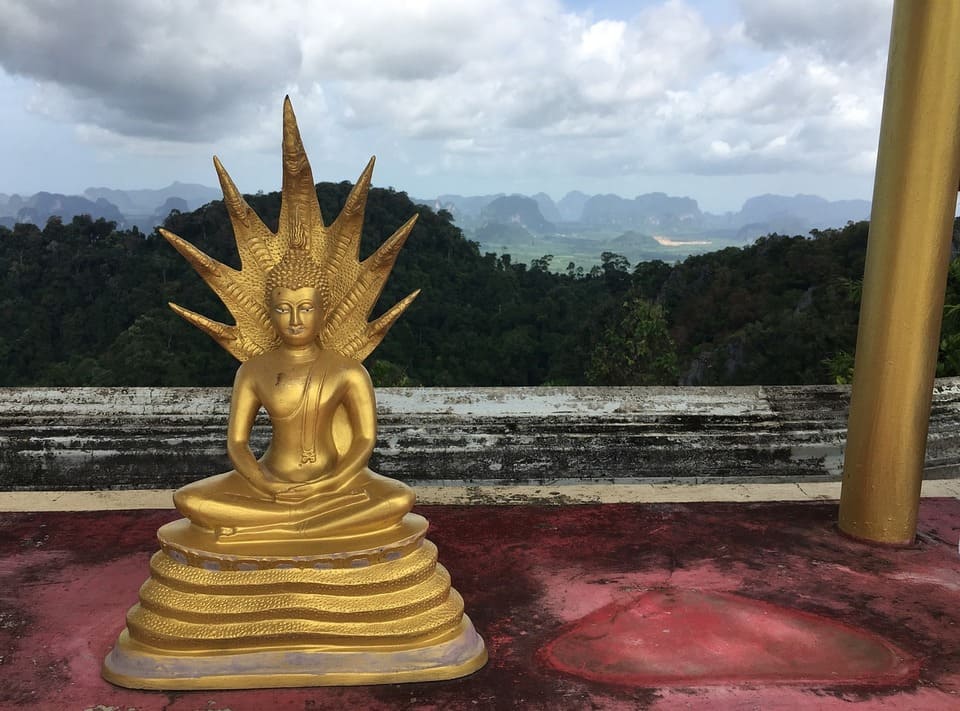 Tiger cave temple uitzicht
